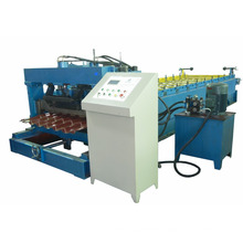 High speed roof tile double layer roll forming machine